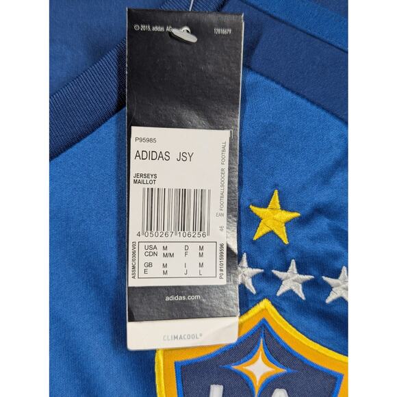 NWT 2015 Adidas MLS LA Galaxy Away Jersey Kit #8 Steven Gerrard Liverpool MEDIUM - Picture 2 of 11